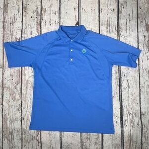 The Barclays Golf Blue Country Club Mens 2XL Polo Golf Tennis Preppy Shirt